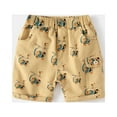 Kwasome Baby Boys Pants Toddler Children Pull On Cartoon Prints Pockets
