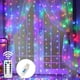 thumbnail image 4 of Guirnalda de luces LED de 8 modos, 3, 4 y 6 m, cadena de luces navideñas, luces de cortina USB, decoración para el hogar, dormitorio, fiesta, patio, boda, 4 of 4