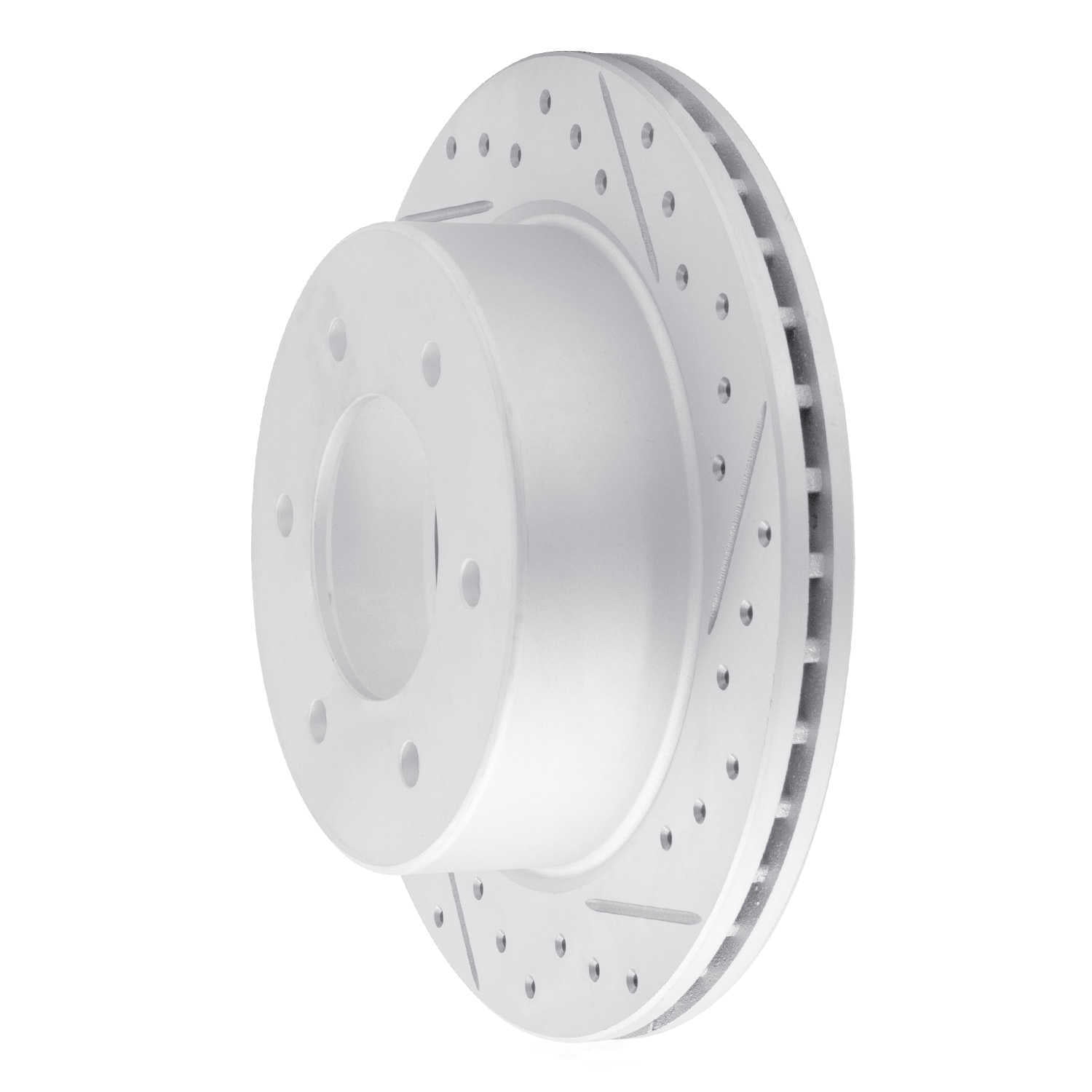 Dynamic Friction Company 830-54276R DFC Geoperformance Rotor - Drilled and Slotted