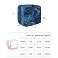thumbnail image 6 of Blue Marble Stand Mixer Dust Cover with Storage Pocket & Handles, Ink Painting Modern Ombre Abstract Fits All Tilt Head & Bowl Lift Kitchen Appliance Cover Organizer Bag Accessories, 4.5-5 Quart, 6 of 6
