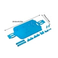 thumbnail image 3 of Chasis de la placa de base de metal 1/18 Crawler Control remoto Accesorios Automóticos Actualizar Repuestos Reemplazo para WLTOYS A949 A959 Yuarrent FN001323-00, 3 of 6