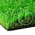 thumbnail image 5 of GATCOOL Artificial Grass,1.38" Pile Height Custom Sizes 8' x30‘ Realistic Synthetic Grass, Drainage Holes Indoor Outdoor Pet Faux Rug Carpet for Garden Backyard Patio Balcony 8FTx30FT (240sq ft), 5 of 5