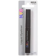 N.y.c. new york color liquid eyeliner, jet black 860a