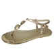 thumbnail image 1 of Amzcrzy Zapatos de mujer,Zapatos de mujer,Zapatillas de mujer, Sandalias de mujer, chanclas de verano para mujer, zapatos planos de playa con punta abierta y correa de hebilla, sandalias romanas, zap, 1 of 5