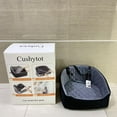 thumbnail image 5 of Cushytot Car seats for pets,Dog Car Seatfor SmallDogs,Detachable WashableDog Booster Seat Under 30lbs, Pet Car Seat Travel Bed with Storage Pockets andDog Safety Belt(Black/Grey), 5 of 9