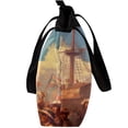 thumbnail image 4 of Columbus Day Canvas Leather Mix Hand-Held Tote Bag Twill Sponge Jeanette 30x10.5x39cm/11.8x4.1x15.4in, 4 of 5