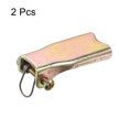 thumbnail image 3 of Unique Bargains 2'' Metal Replacement Latch Receiver Hitch for Trailer, Zinc Color 2 Pack, 3 of 5