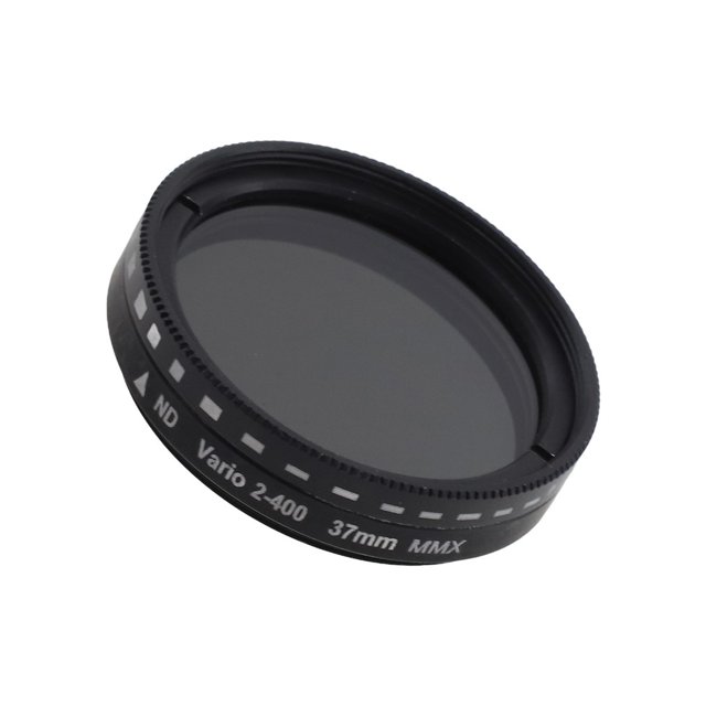 Filtro de Densidad Neutra Variable Disfrute ND2-400 Ajustable 46 49 52 55 58 62 67 72 77 82 86mm Canon Nikon