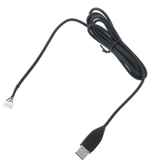 2m USB Mouse Cable Cord PVC Mice Line Replacement Wire for Logitech MX518 MX510 MX500 Replacement Part Repair Accessory
