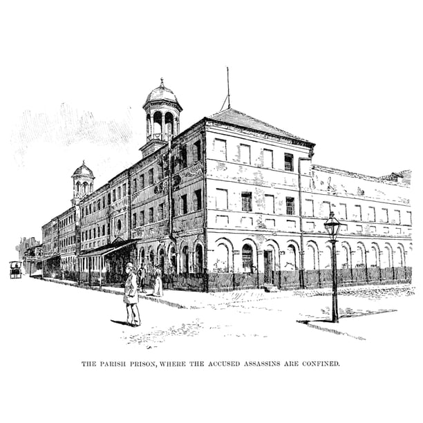 New Orleans Prison 1890 Nthe Old Parish Prison In New Orleans Where Mafia Members Were Confined