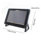 thumbnail image 2 of Kits de monitor de pantalla táctil LCD compatibles con HDMI para Raspberry Pi 4B/3B+, 2 of 9