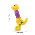thumbnail image 3 of TONGYIJIA Stretch Tube Toys, 5 Pack Dinosaur Snake Fidget Toy, Stress Relief Sensory Stretching Tubes, Anxiety Relief Novelty for Adults, 3 of 7