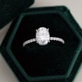 thumbnail image 3 of Luxury Single D Color 1&2&3 Carat Exquisite Cut Moissanite Rings for Women - Wedding Engagement 925 Sterling Silver Jewelry, 3 of 7