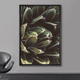 thumbnail image 2 of wall26 Framed Canvas Print Wall Art Green Blooming Tropical Desert Succulent Nature Wilderness Photography Realism Floral Botanical Multicolor for Living Room, Bedroom, Office - 24"x36" Bla, 2 of 5