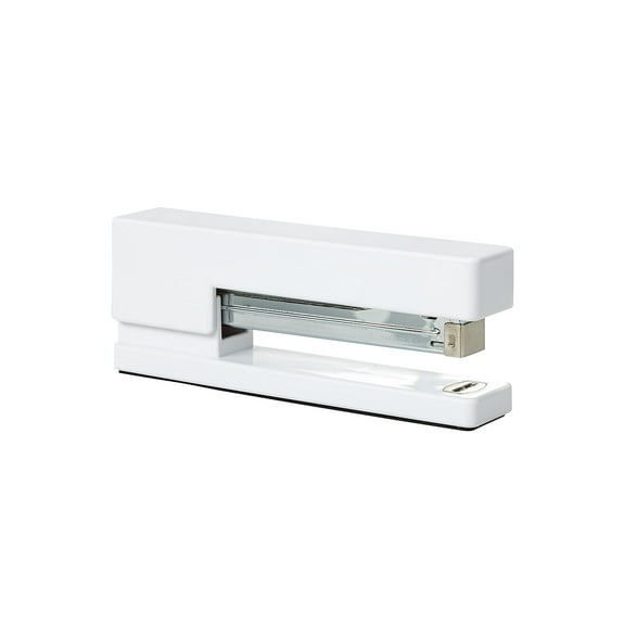 JAM Paper Modern Desktop Stapler 10 Sheet Capacity White (337WHZ)
