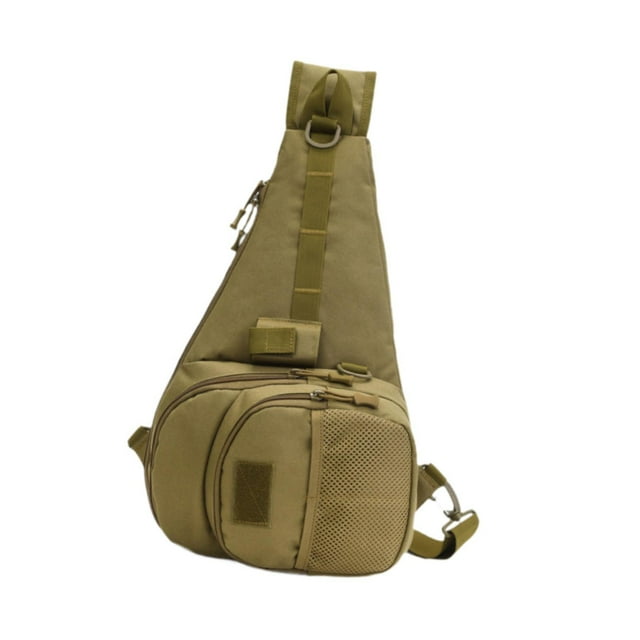 koolsoo Sac à Provisions Extérieur Organisateur de Mode Sac à Dos de Pêche pour Travail Voyage Randonnée Kaki