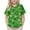 B, variant on ZOYOEN Boys St Patricks Day Button Down Shirts- Lucky Lapel Casual Short Sleeve Kids Irish Clothes Green Size 8