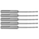 thumbnail image 2 of Broca de impacto, 5 piezas, brocas para taladro percutor rotativo, brocas para taladro percutor con punta de carburo, uso conveniente, 2 of 8