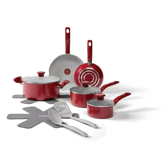 T-Fal Simply Cook 12 Piece Ceramic Cookware Set