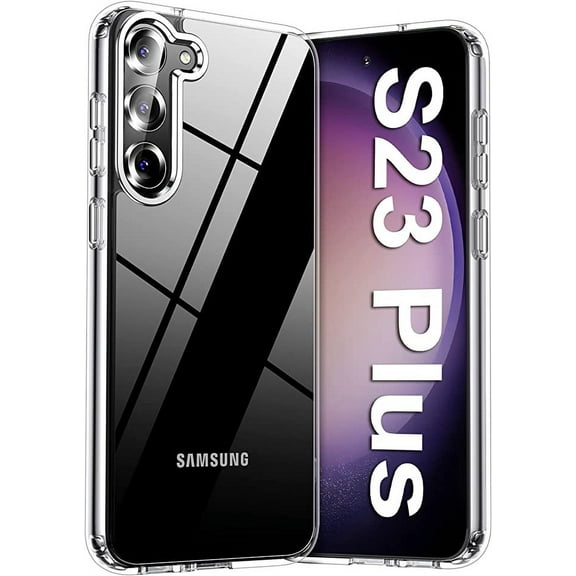 Crystal Clear Case Samsung Galaxy S23 Plus 5G (6.6 inch), Ultra-Thin Slim Fit Protective Soft TPU Silicone {Compatible with Samsung Galaxy S23 Plus 5G}
