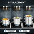 thumbnail image 6 of 5-tier High-quality Material stainless steel steamer Silver Round for Dumplings, Vegetables and Fish, 6 of 20