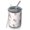 Fairy Heart Pattern, variant on 12oz Coffee Tumblers Dark Blue Princess Castle Pattern Stainless Steel Vacuum Insulated Travel Tumbler Coffee Cups Mug with Lid and Straw with Cleaning Brush for Cold & Hot Drinks
