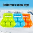 thumbnail image 3 of Clip De Bola De Nieve De 5 Bolas, Herramientas Para Hacer Bolas De Nieve, Juguete Para Hacer Bolas De Nieve De Plástico Para Exteriores De Invierno Para Niños Y Adultos Yuarrent FN007951-03, 3 of 6