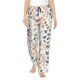 thumbnail image 1 of Fotbe Watercolor Floral Pantalones de Pijama para Mujer, Pantalones de Dormir, Pantalones Pj con Cordón y Bolsillos-Large, 1 of 6