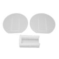 thumbnail image 2 of Réglage en Pot, Forme Ronde Réutilisable Flexible pour Moule Blanc pour Poisson, 2 of 8