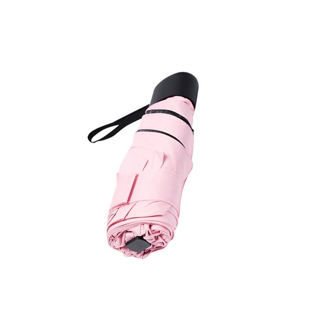 stanreset Portable Sun and Rain Foldable Umbrella Traveling 5-fold Umbrellas Mini Windproof Sunshade Parasol Outdoor Equipment