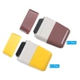 thumbnail image 3 of Unique Bargains Ensemble de Protection contre le Vol d'Identité avec Rouleaux, 2 Pcs en Plastique, Jaune Marron, 3 of 6