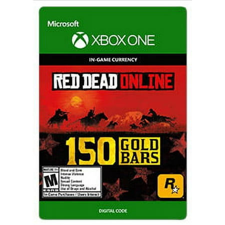 Red Dead Redemption 2 150 GOLD BARS - Xbox One [Digital]