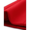 thumbnail image 6 of INSPIRE CHIC Women's Peter Pan Collar Single Breasted Overcoat Coat XL Bright Red, 6 of 6