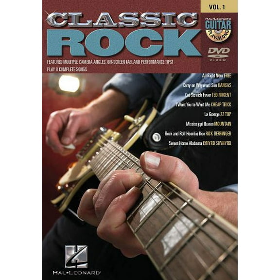 CLASSIC ROCK - GUITAR PLAY-ALONG DVD VOLUME 1 (DVD)