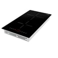 thumbnail image 2 of Forno Parco 12-Inch Induction Cooktop, 2 Zones, 3,600W Total Power, Touch Control, 9 Power Levels, Booster Function, 2 of 6