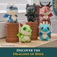 thumbnail image 4 of Dreamworks Dragons How to Train Your Dragon, Mini Surprise Plush Toy, 3” Dragon Stuffed Animal, Mystery Toys, Kids Toys for Boys Ages 4 and Up (Styles May Vary), 4 of 8
