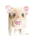 thumbnail image 2 of Talent, Kelley 25x32 Gold Ornate Wood Framed with Double Matting Museum Art Print Titled - Patty the Pig, 2 of 4