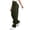 DI64_Army Green, variant on Baggy Womens Cargo Pants High Waisted Open Leg Pants Hiking Lightweight Streetwear Trouser with Multiple Pockets Light Gray S