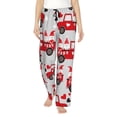 thumbnail image 2 of Lsque Gnomes On The Car Print Women's Pajama Pants, Lounge Pant - Comfortable Home Wear,Elastic Waistband, Stylish Design-XX-Large, 2 of 9