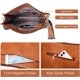 thumbnail image 4 of Liangnv Bolsos cruzados grandes para mujer con correas de 3 piezas Bolsos cruzados de cuero vegano Bolsos de hombro, 4 of 5