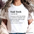 thumbnail image 2 of Nail Tech Definition T-Shirt, Funny Tee for Nail Hustler, 2 of 10