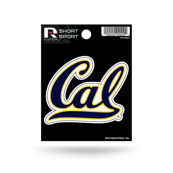 Cal Berkeley Short Sport Decal