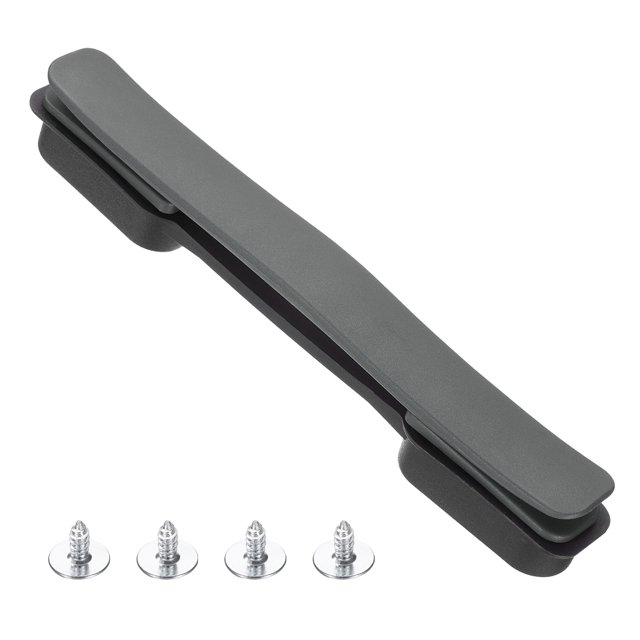 Reemplazo de Mango de Equipaje Uxcell con Tornillos de 8.5 Pulgadas, Gris Oscuro