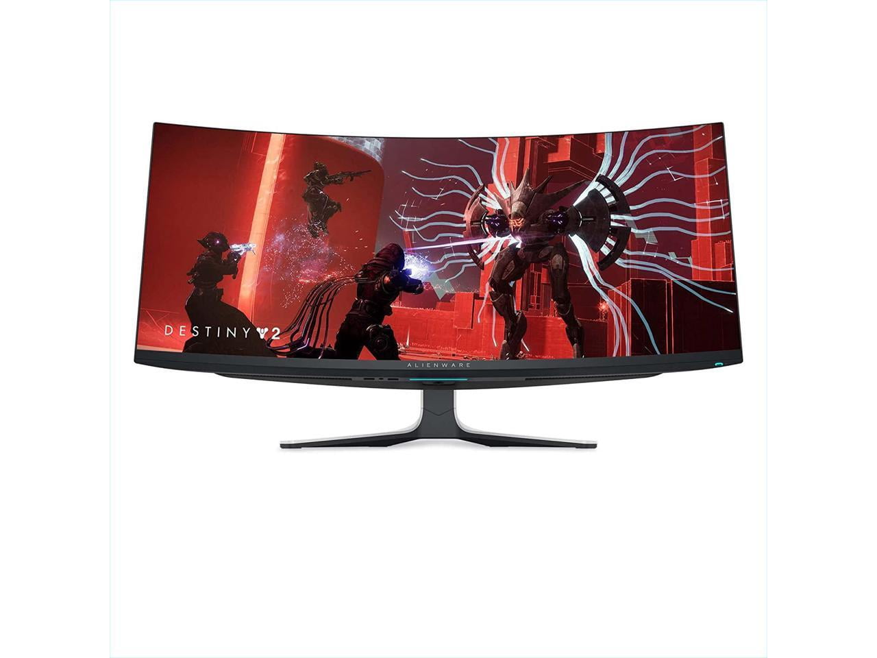 Alienware AW3423DW Lunar Light, 34.18in Curved Gaming Monitor, QD