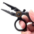 thumbnail image 7 of Fishing Plier Fish Hook Remover Ring Opener Crimping Plier Aluminum Alloy Red Black, 7 of 7