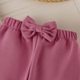 thumbnail image 6 of TOWED22 Baby Kids Girl Outfits Fall Winter Clothing 2pcs Set Long Sleeve Sweatshirt and Pants Clothes(Pink,12-18 M), 6 of 9