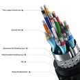 thumbnail image 5 of ROFICORD 6.5' Telephone Line Cable, Black, 5 of 7