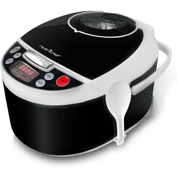 Nutrichef Pkprc16 Digital Pressure Cooker and Slow Cooker