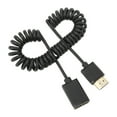 thumbnail image 1 of Cable de extensión de interfaz multimedia de alta definición, cable en espiral de salida HD macho de interfaz multimedia HD, cable macho a hembra de interfaz multimedia HD diseñado meticulosamente, 1 of 9