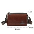 thumbnail image 4 of Bolso bandolera de piel sintética para mujer, estilo GEEK, de calidad, estilo clutch, estilo clásico de lujo., 4 of 5